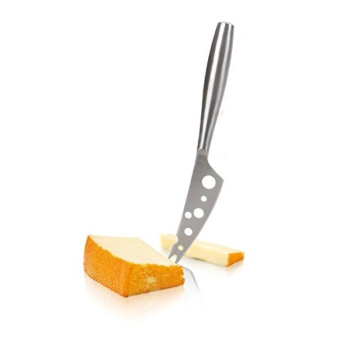 Stainless Steel Cheese Knife for All Cheeses - Multi-Functional Slicer - Dishwasher Safe