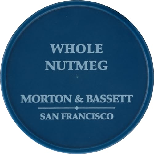 Morton & Bassett Whole Nutmeg, All Natural & Kosher, 2.2 Ounce (Pack of 3)