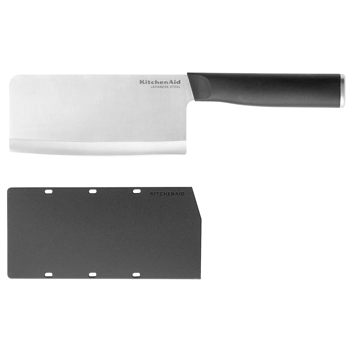 KitchenAid Classic 6-Inch Meat Cleaver, High Carbon Stainless Steel, Black