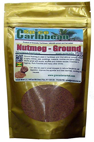 Grenada Ground Nutmeg, 6 Oz Resealable Pouch