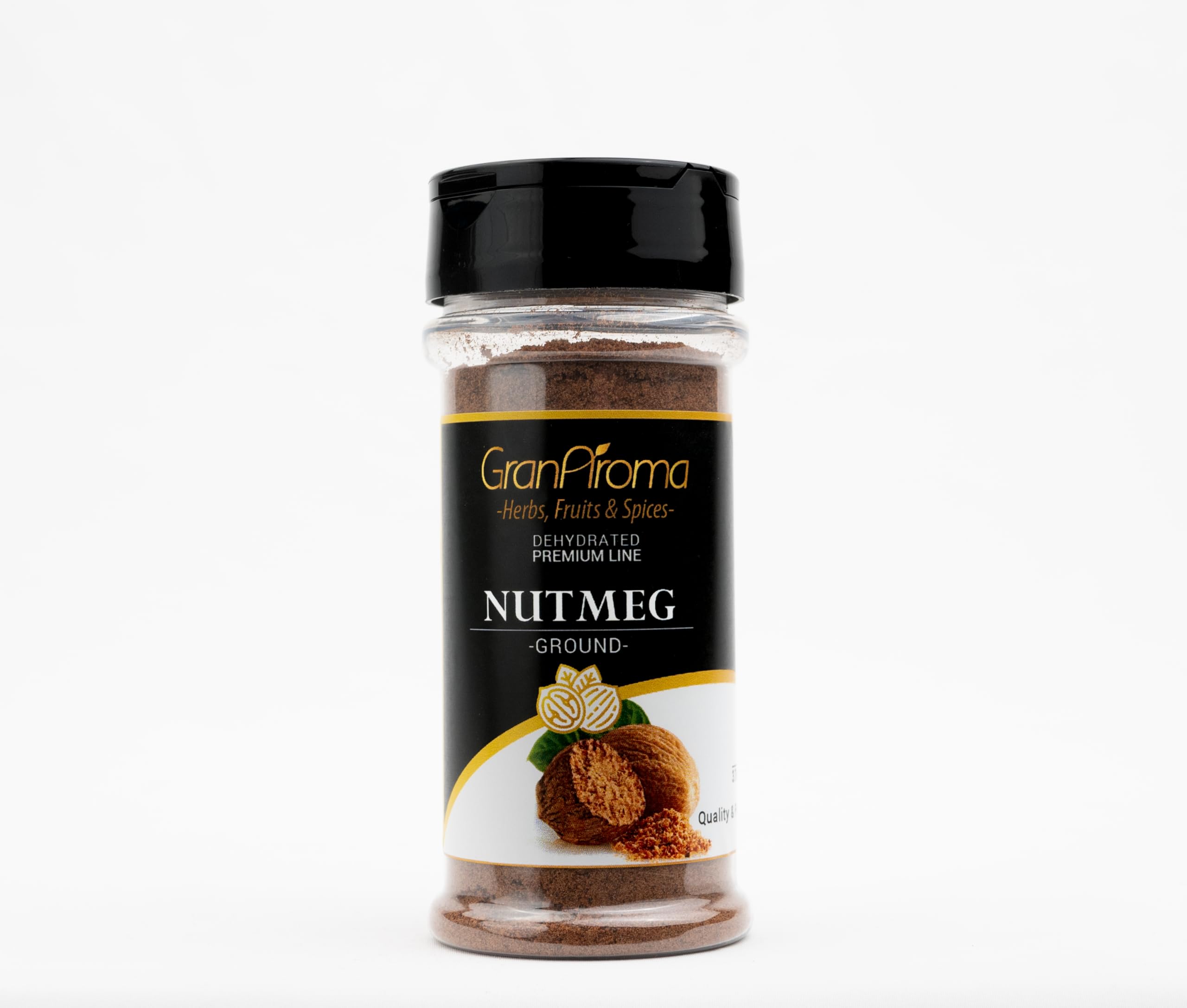 GranAroma Ground Nutmeg, Sweet & Aromatic Spice for Baking