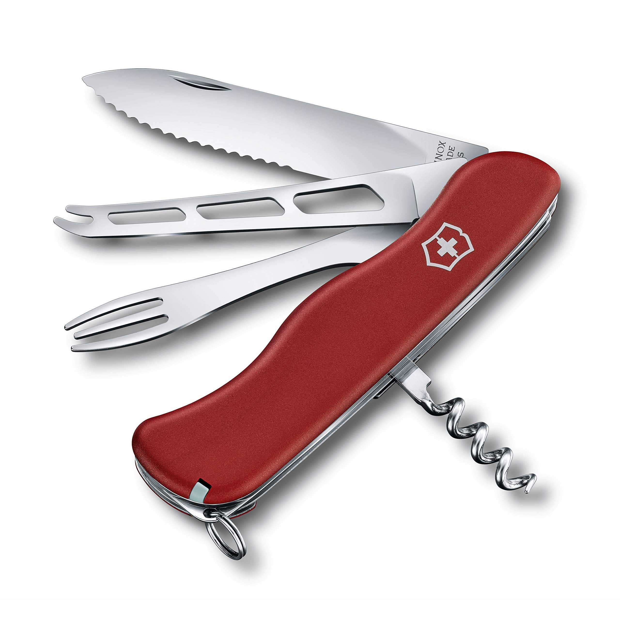 Victorinox Cheese Master Pocket Knife - Red, 111 mm